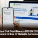Cara Cek Desil Bansos DTSEN 2026 Secara Online di Website Kemensos