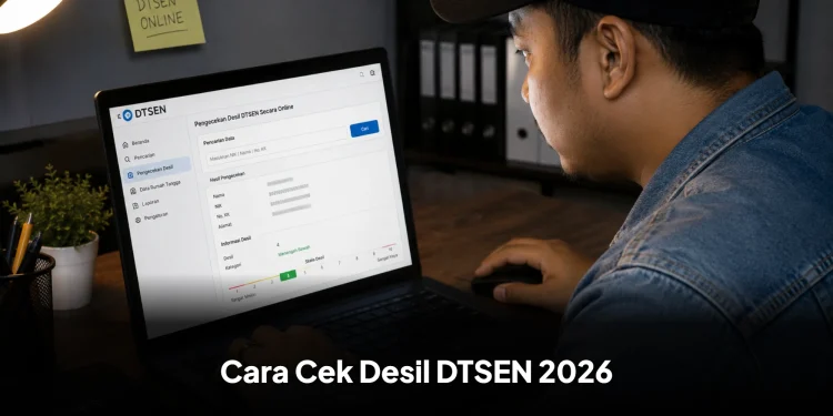 Cara Cek Desil DTSEN 2026 Secara Online Dengan NIK KTP