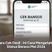 Cara Cek Desil : Ini Cara Mengetahui Status Bansos Mei 2026