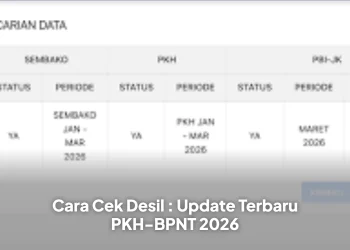 Cara Cek Desil : Update Terbaru PKH-BPNT 2026