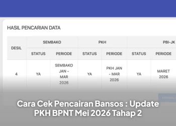 Cara Cek Pencairan Bansos : Update PKH BPNT Mei 2026 Tahap 2
