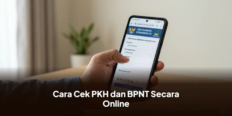 Cara Cek PKH dan BPNT Secara Online