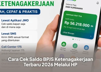 Cara Cek Saldo BPJS Ketenagakerjaan Terbaru 2026 Melalui HP