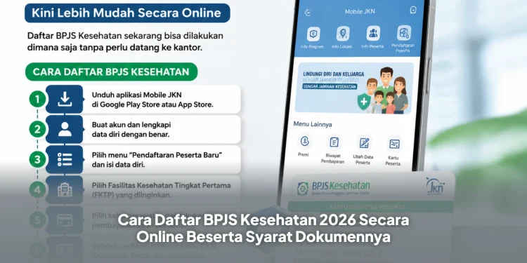Cara Daftar BPJS Kesehatan 2026 Secara Online Beserta Syarat Dokumennya
