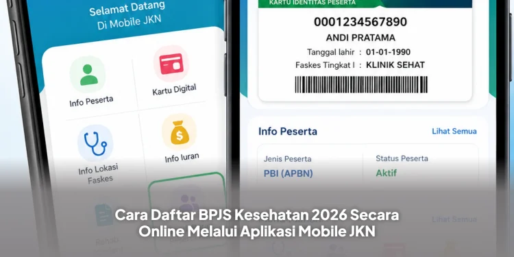 Cara Daftar BPJS Kesehatan 2026 Secara Online Melalui Aplikasi Mobile JKN