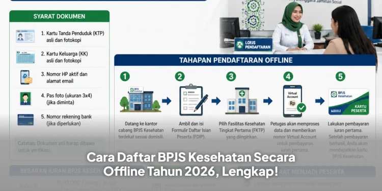 Cara Daftar BPJS Kesehatan Secara Offline Tahun 2026, Lengkap!