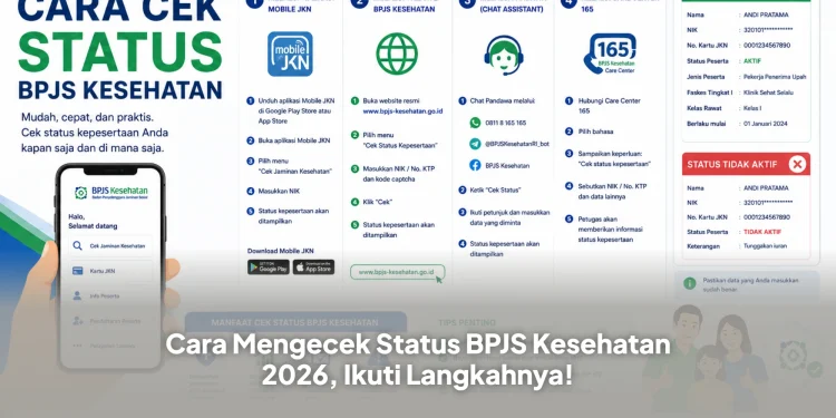 Cara Mengecek Status BPJS Kesehatan 2026, Ikuti Langkahnya!
