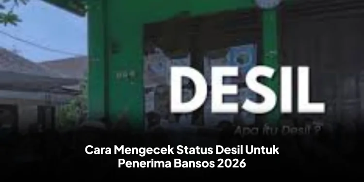 Cara Mengecek Status Desil Untuk Penerima Bansos 2026
