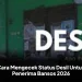 Cara Mengecek Status Desil Untuk Penerima Bansos 2026