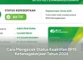 Cara Mengecek Status Keaktifan BPJS Ketenagakerjaan Tahun 2026