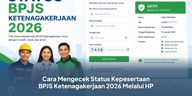 Cara Mengecek Status Kepesertaan BPJS Ketenagakerjaan 2026 Melalui HP