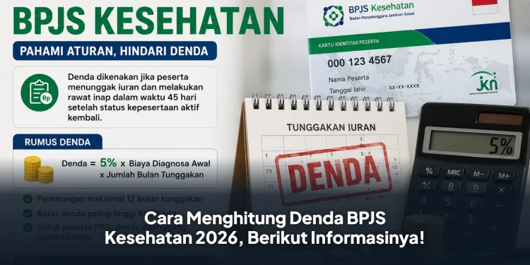 Cara Menghitung Denda BPJS Kesehatan 2026, Berikut Informasinya!