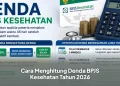 Cara Menghitung Denda BPJS Kesehatan Tahun 2026