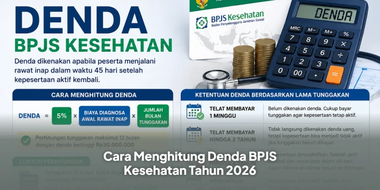 Cara Menghitung Denda BPJS Kesehatan Tahun 2026