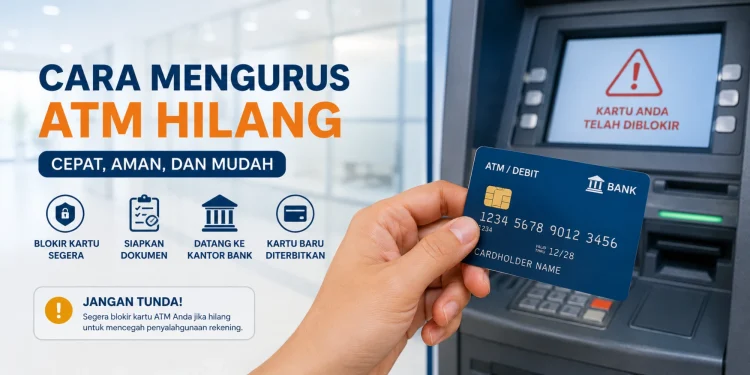 Cara Mengurus ATM Hilang 2026, Syarat Blokir dan Ganti Kartu Baru