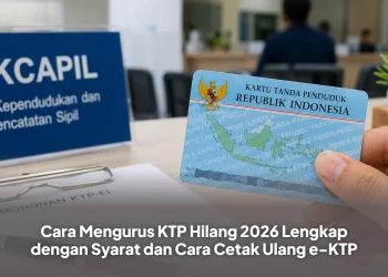 Panduan Mengurus KTP Hilang 2026, Syarat, Langkah, dan Proses Cetak Ulang