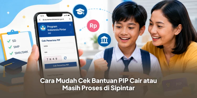 Cara Mudah Cek Bantuan PIP Cair atau Masih Proses di Sipintar