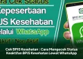 Cek BPJS Kesehatan : Cara Mengecek Status Keaktifan BPJS Kesehatan Lewat WhatsApp
