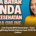 Cek Denda BPJS Kesehatan : Cara Menghitung Denda Kepesertaan 2026, Peserta Wajib Tahu!