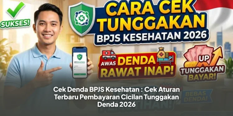 Cek Denda BPJS Kesehatan : Cek Aturan Terbaru Pembayaran Cicilan Tunggakan Denda 2026