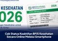 Cek Status Keaktifan BPJS Kesehatan Secara Online Melalui Smartphone
