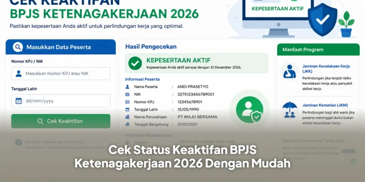 Cek Status Keaktifan BPJS Ketenagakerjaan 2026 Dengan Mudah