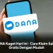 DANA Kaget Hari Ini : Cara Klaim Saldo Gratis Dengan Mudah