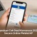 Panduan Cek Desil Kemensos 2026 Secara Online Melalui HP