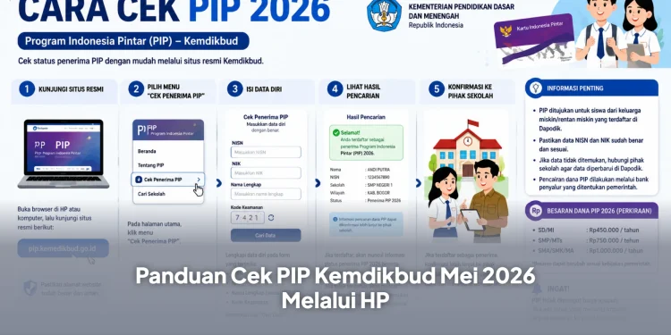 Panduan Cek PIP Kemdikbud Mei 2026 Melalui HP