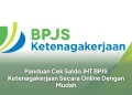 Panduan Cek Saldo JHT BPJS Ketenagakerjaan Secara Online Dengan Mudah