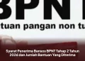Syarat Penerima Bansos BPNT Tahap 2 Tahun 2026 dan Jumlah Bantuan Yang Diterima