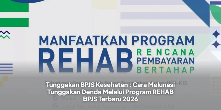 Tunggakan BPJS Kesehatan : Cara Melunasi Tunggakan Denda Melalui Program REHAB BPJS Terbaru 2026