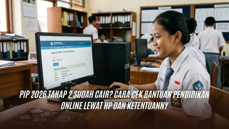 PIP 2026 Tahap 2 Sudah Cair? Cara Cek Bantuan Pendidikan Online Lewat HP dan Ketentuanny