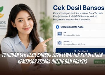 Panduan Cek Desil Bansos 2026 Lewat NIK KTP di DTSEN Kemensos Secara Online dan Praktis