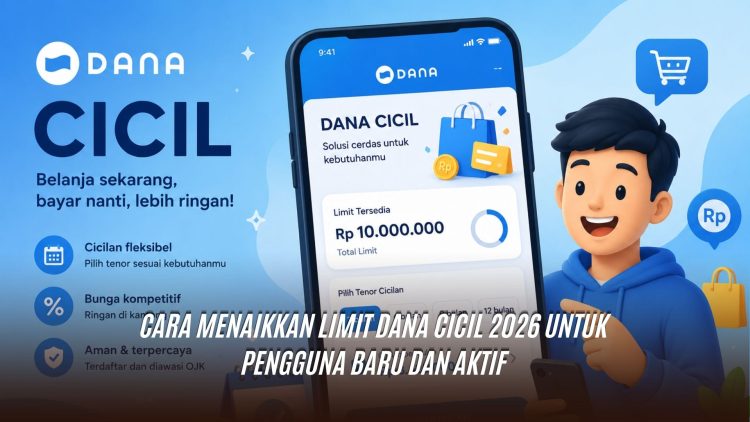 Cara Menaikkan Limit Dana Cicil 2026 untuk Pengguna Baru dan Aktif