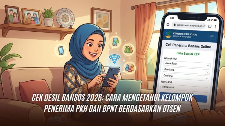 Cek Desil Bansos 2026: Cara Mengetahui Kelompok Penerima PKH dan BPNT Berdasarkan DTSEN