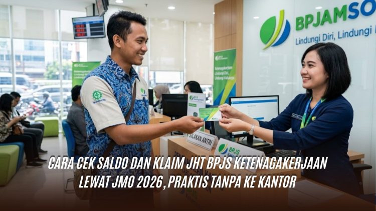 Cara Cek Saldo dan Klaim JHT BPJS Ketenagakerjaan Lewat JMO 2026, Praktis Tanpa ke Kantor
