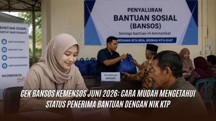 Cek Bansos Kemensos Juni 2026: Cara Mudah Mengetahui Status Penerima Bantuan dengan NIK KTP