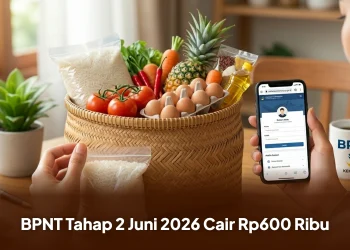 BPNT Tahap 2 Juni 2026 Cair Rp600 Ribu, Begini Cara Cek Status Penerima Pakai NIK KTP