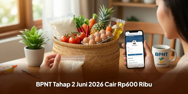 BPNT Tahap 2 Juni 2026 Cair Rp600 Ribu, Begini Cara Cek Status Penerima Pakai NIK KTP