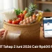 BPNT Tahap 2 Juni 2026 Cair Rp600 Ribu, Begini Cara Cek Status Penerima Pakai NIK KTP