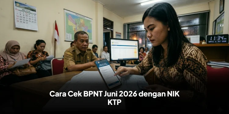 Cara Cek BPNT Juni 2026 dengan NIK KTP, Mudah dan Praktis