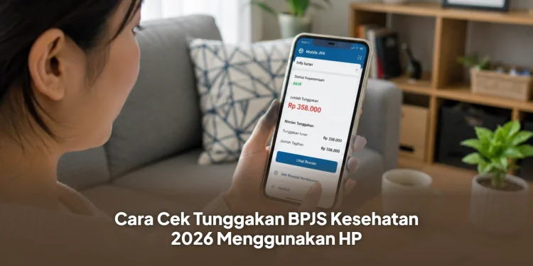 Cara Cek Tunggakan BPJS Kesehatan 2026 Menggunakan HP