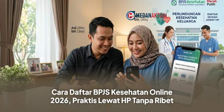 Cara Daftar BPJS Kesehatan Online 2026, Praktis Lewat HP Tanpa Ribet