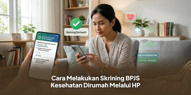 Cara Melakukan Skrining BPJS Kesehatan Dirumah Melalui HP