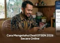 Cara Mengetahui Desil DTSEN 2026 Secara Online, Cukup Gunakan NIK KTP