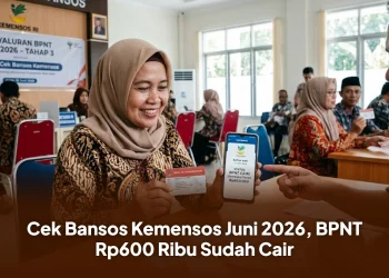 Cek Bansos Kemensos Juni 2026, BPNT Rp600 Ribu Sudah Cair