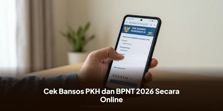 Cek Bansos PKH dan BPNT 2026 Secara Online Cukup Menggunakan KTP