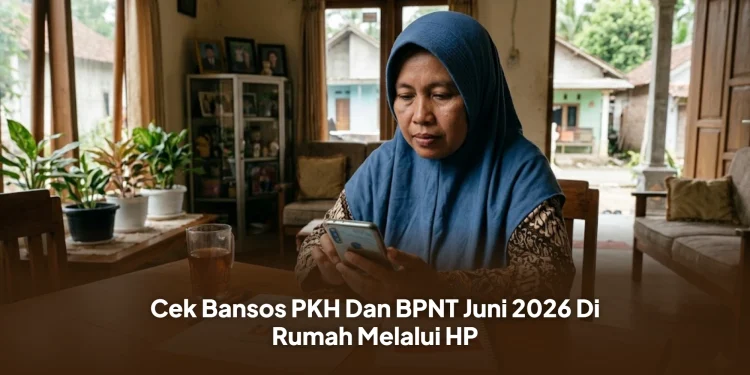 Cek Bansos PKH Dan BPNT Juni 2026 Di Rumah Melalui HP