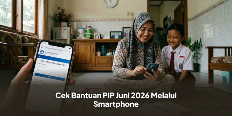Cek Bantuan PIP Juni 2026 Melalui Smartphone
